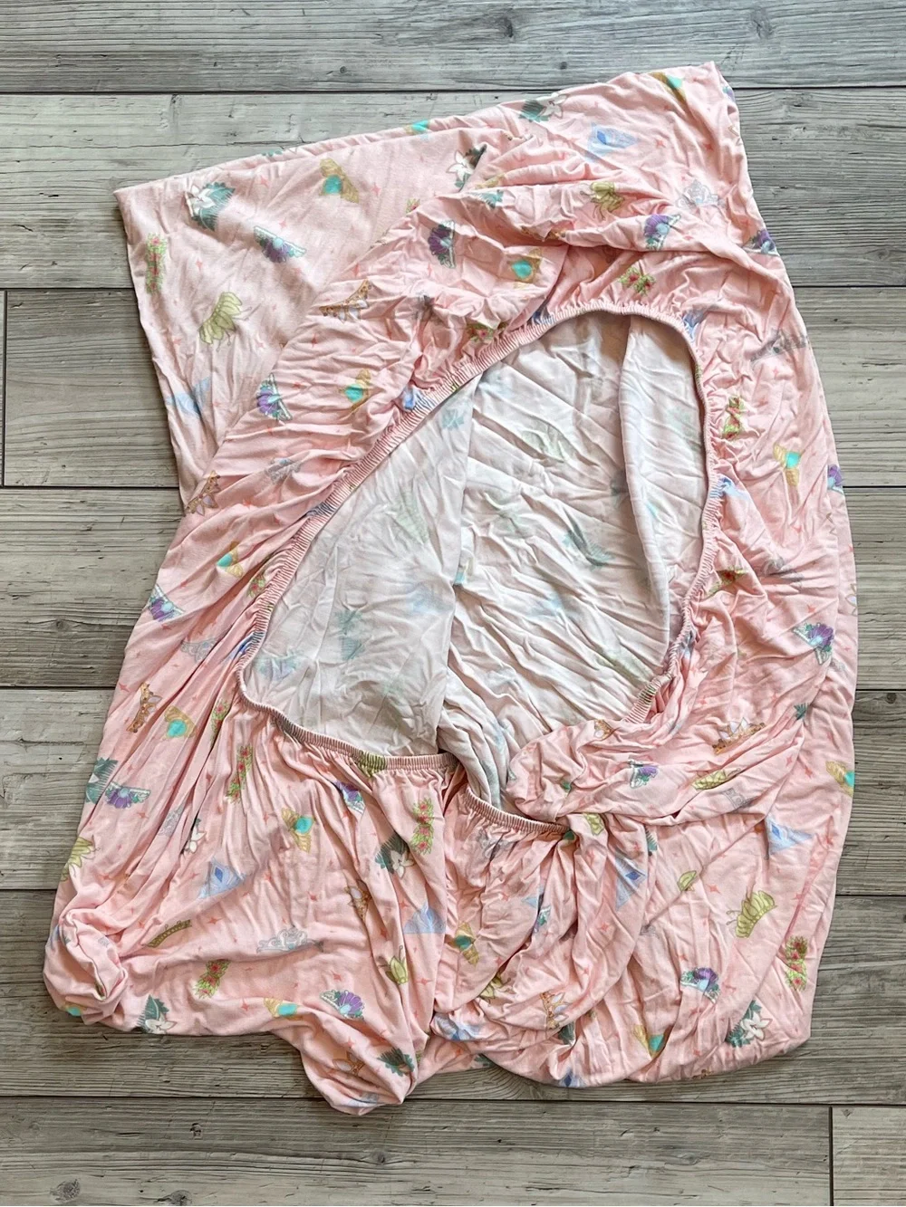 Bamboo Bliss | Disney Princess Crown Crib Sheet